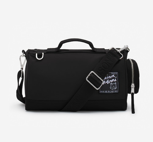 【23AW】MAISON KISTUNE メゾン キツネ / NYLON  MINI DUFFLE BAG