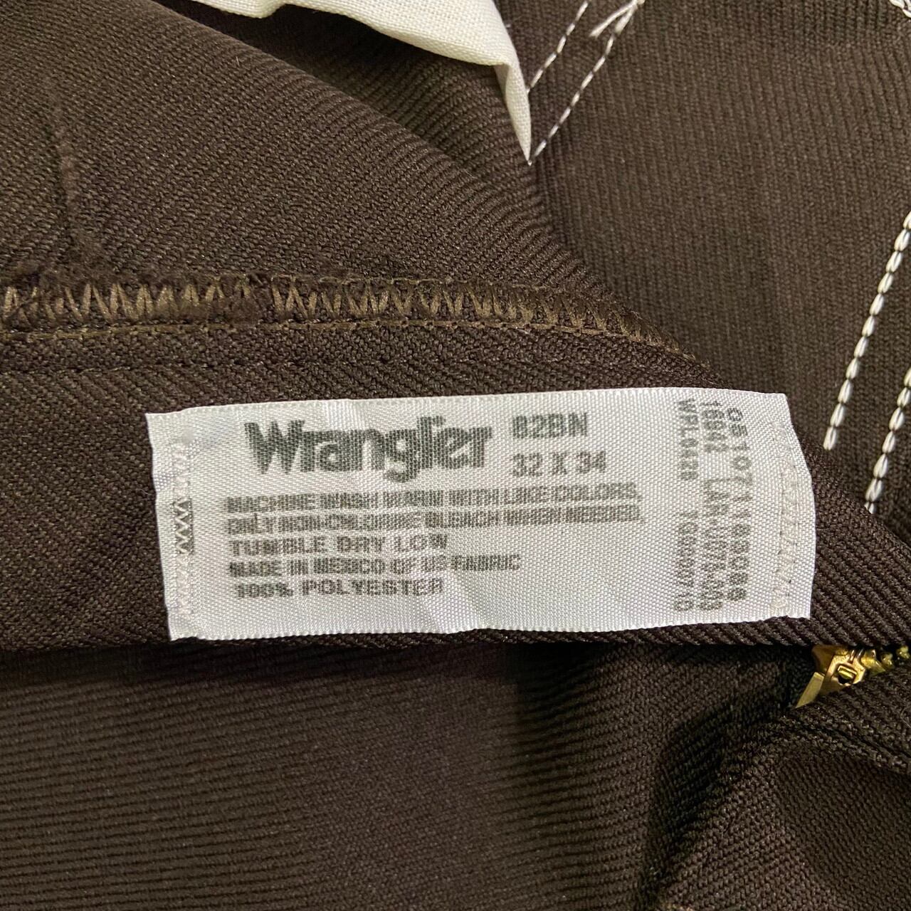 Wrangler ランチャー ドレスジーンズ  32 x 30 ブラウン