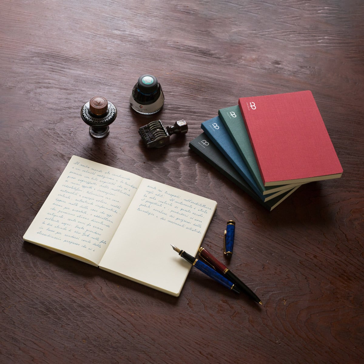 BOOK NOTE / B6 / フォレストグリーン | 渡邉製本オンラインストア