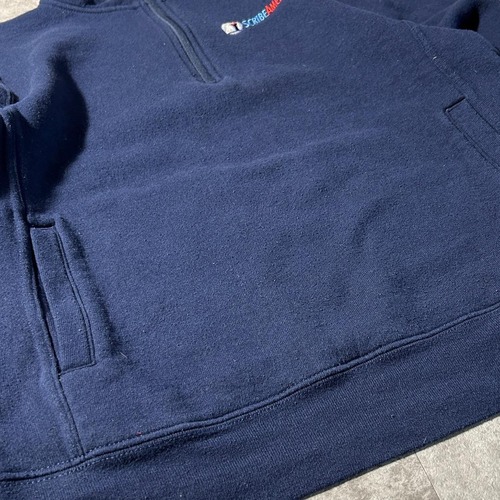 00s Russell Half-zip 企業 ネイビー ounce Mid S 詳細写真8