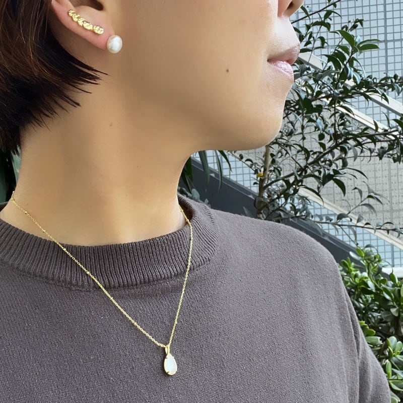 Gold Coating 月のみちかけ ピアス | 【公式通販】鎌倉のシルバー