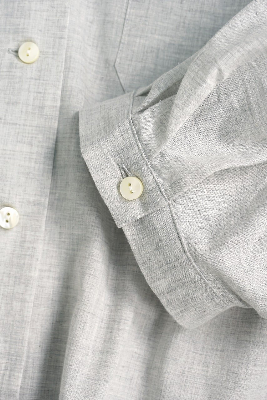OG Co. Li. Chambray Open Collar Shirt