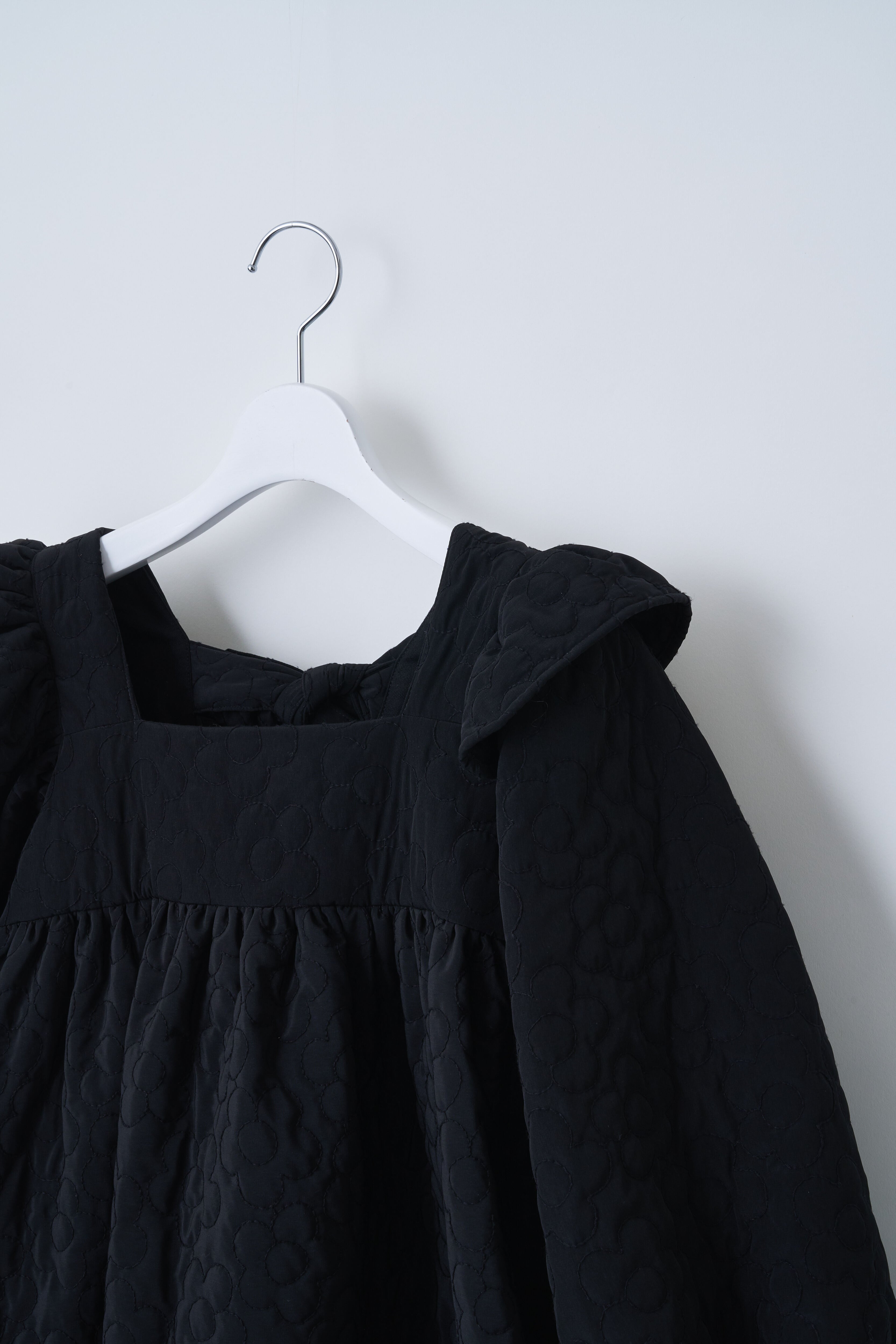Quilting ribbon dress | naokitomizuka_onlineshop