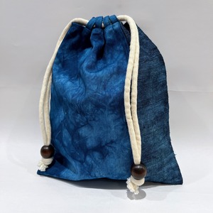 藍染信玄袋(日比谷OKUROJIオリジナル)
