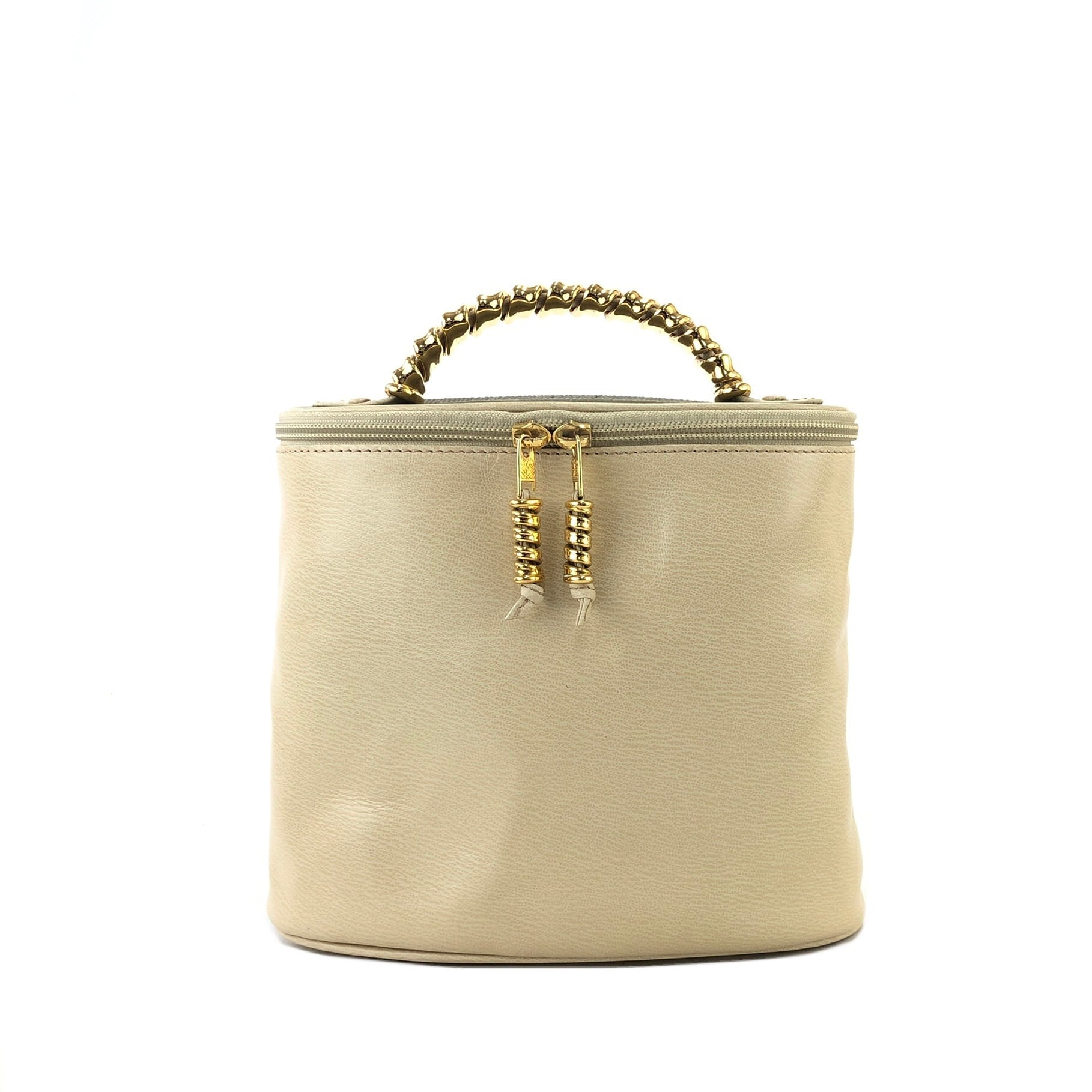 LOEWE ロエベ ベラスケス メタルハンドル レザー バニティバッグ 
