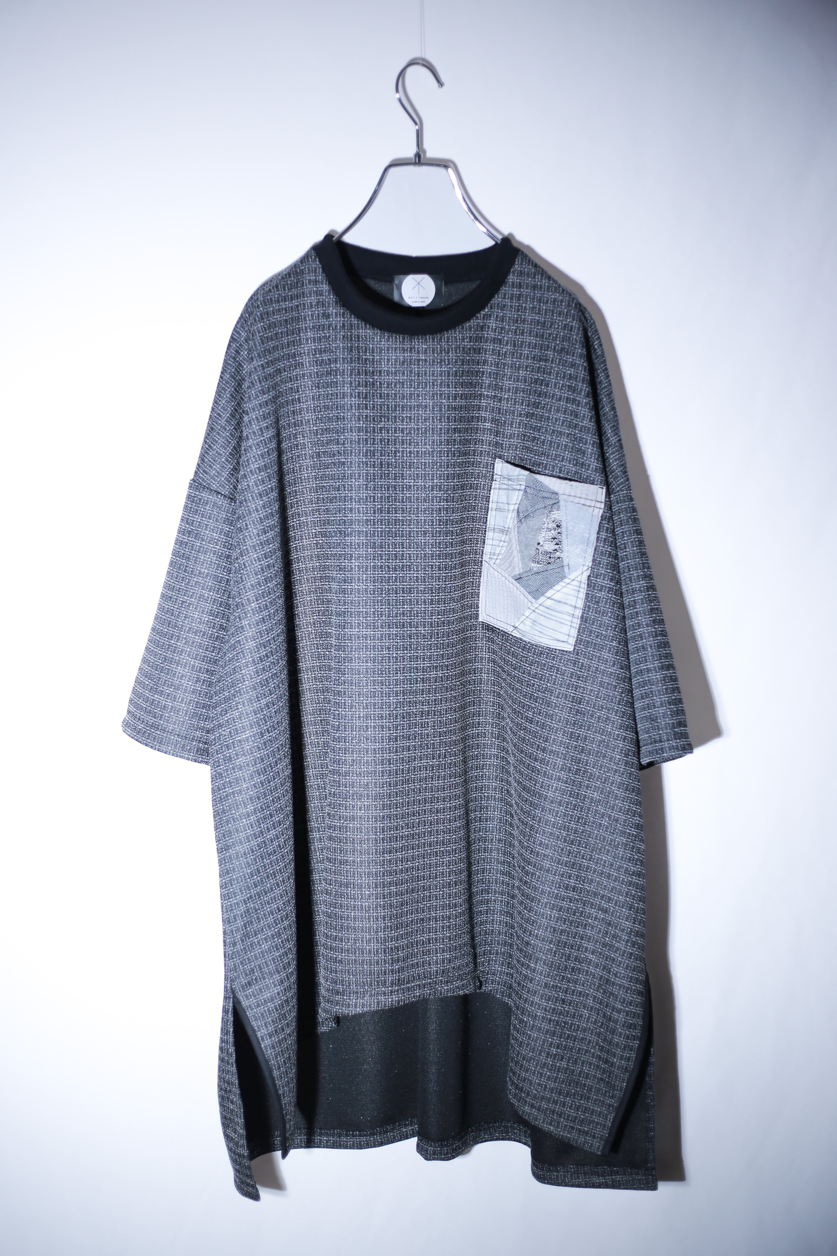 Slit-T-shirts Pkt (geometric)