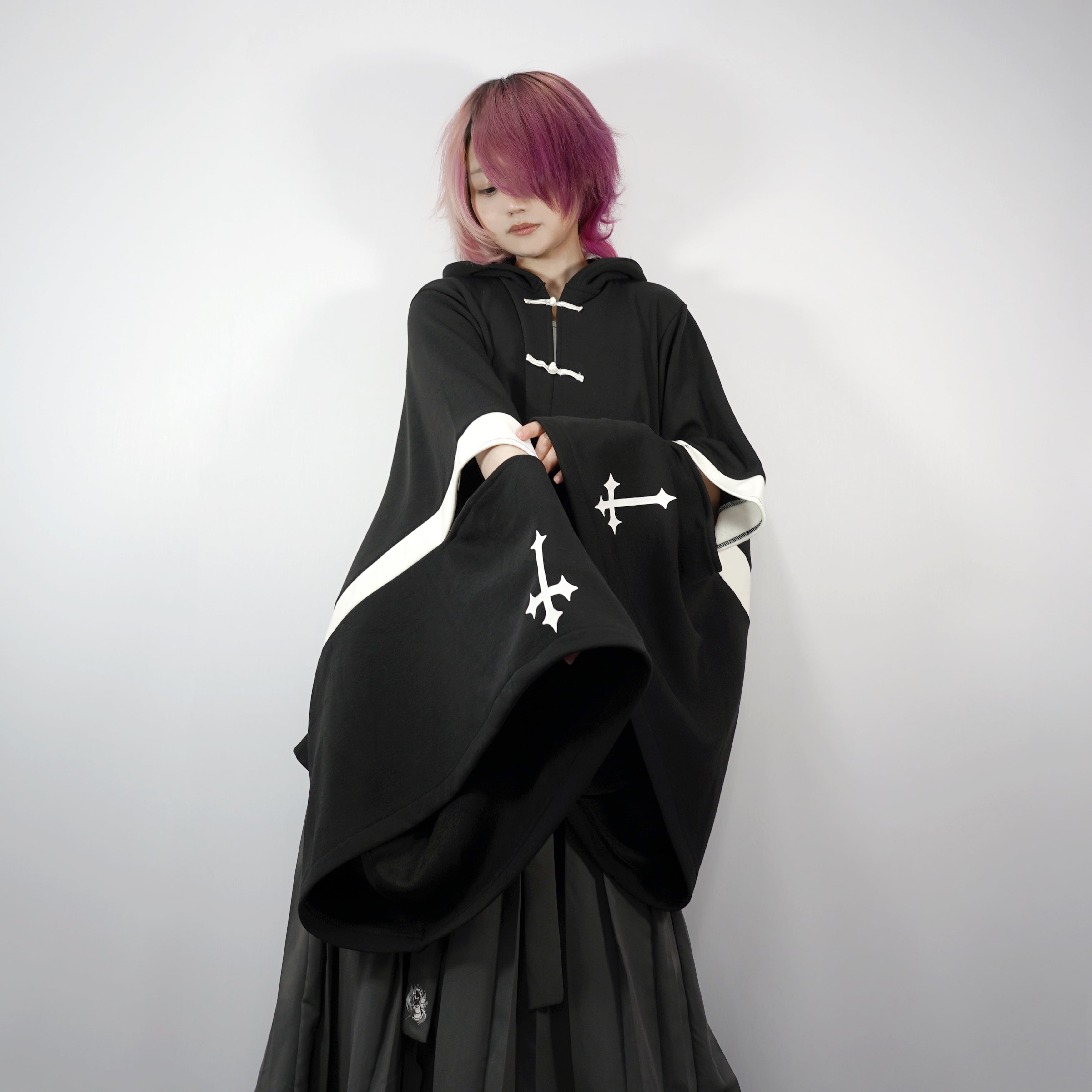 冬用防寒高品質チャイナボタン和モードトップス【CROSS×WING】 | NIER