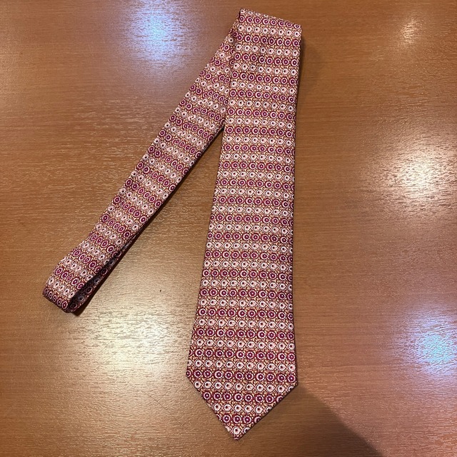 HERMES  SILK TIE