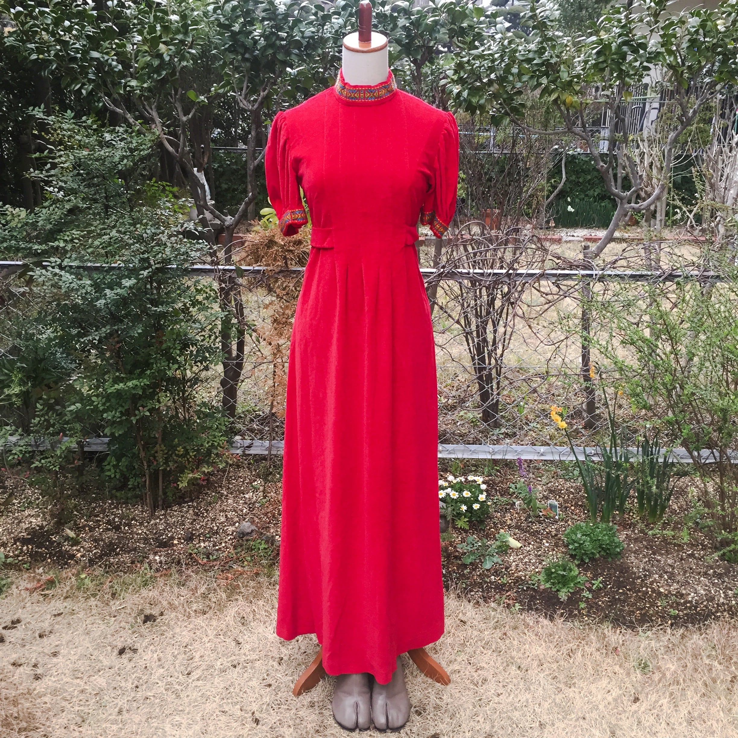 70s フォークロアワンピース | Rhinoceros Vintage