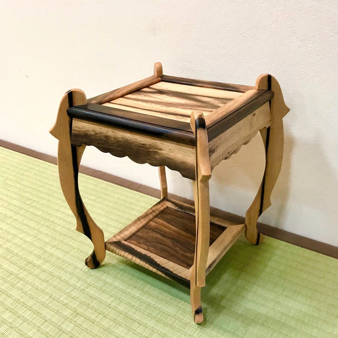 黒柿 花台（中卓） | Pay ID 