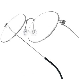 Screwless Titanium Soft Round Glasses  -round- / スクリューレス チタン ソフト ラウンド メガネ -ラウンド-