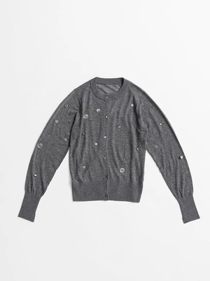 【26AW | WOMEN】PRANK PROJECT プランクプロジェクト / カーディガン / Suivi Wool Playful Button Cardigan. 31262365404
