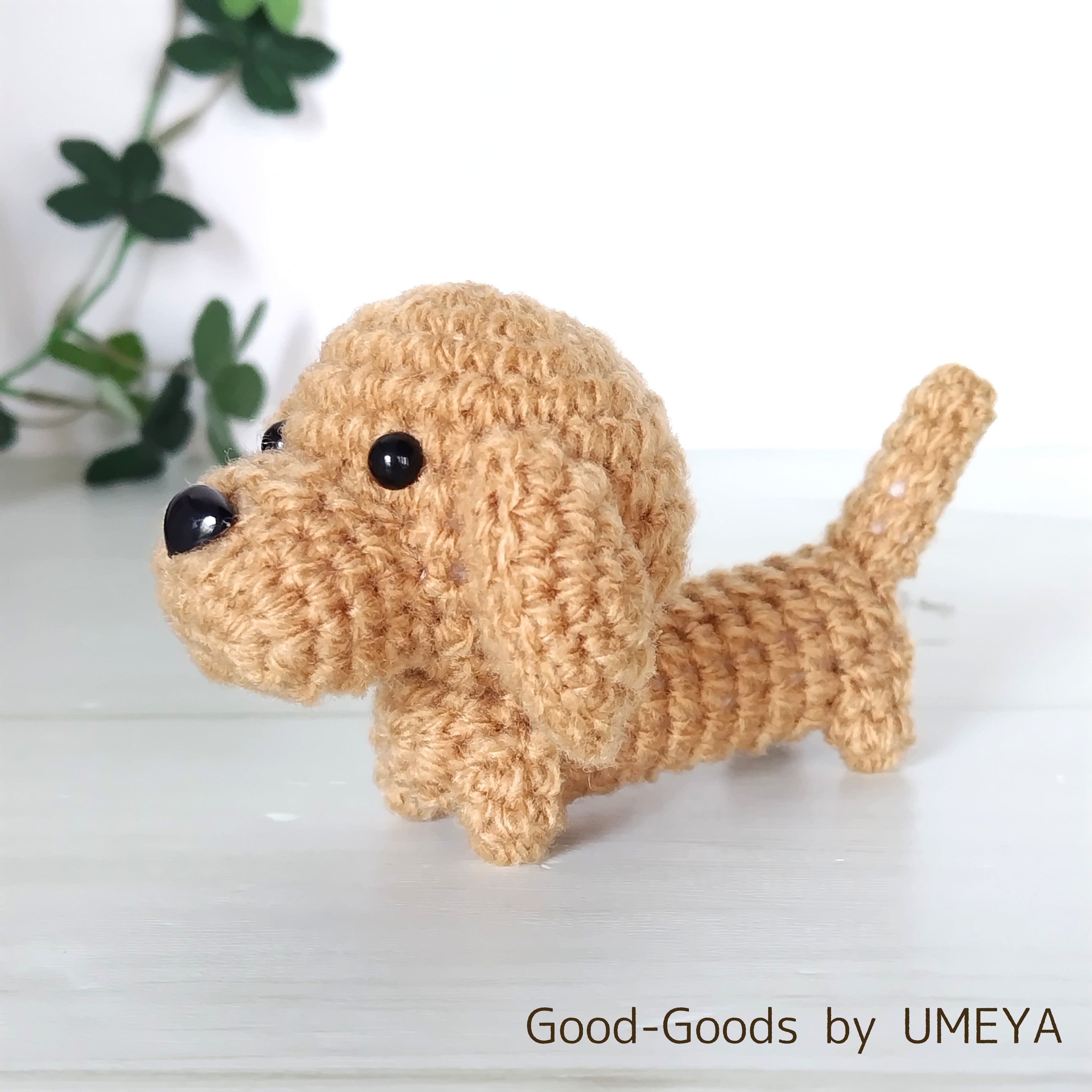 編みぐるみ♡ハロウィン♡ダックス♡かぼちゃ♡玄関に♡プレゼントに