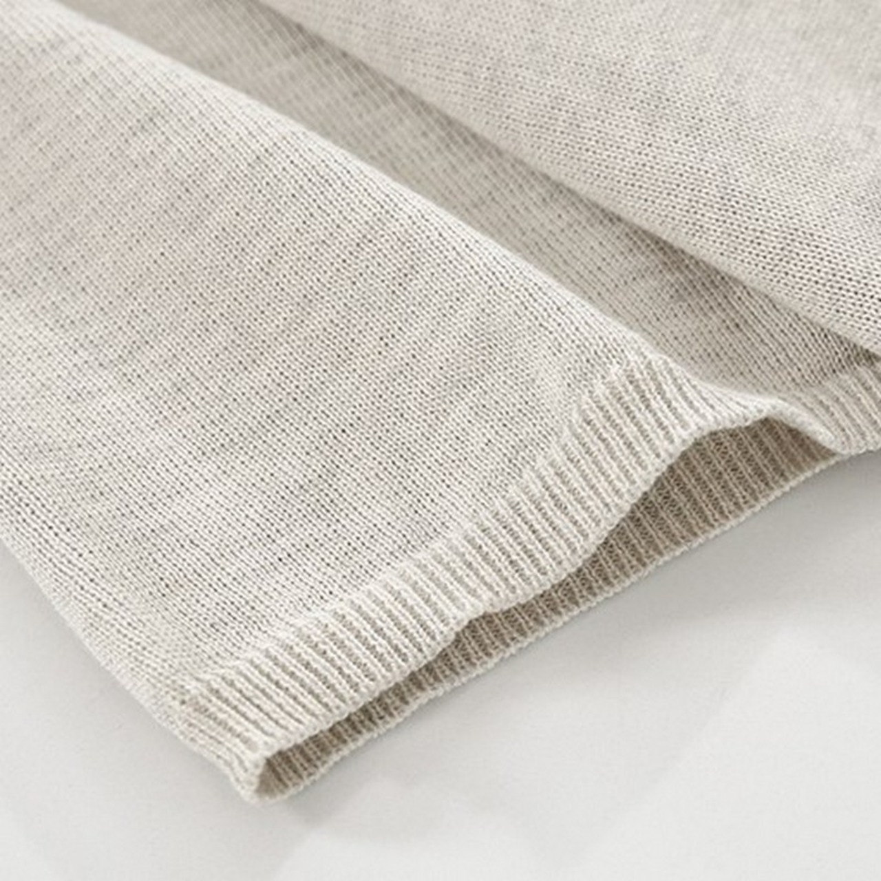 ヘンリーネックニットTシャツ　MT0080234