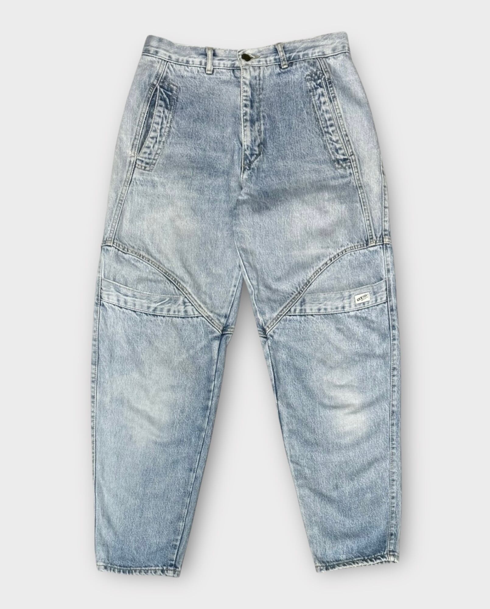 90's USA製 GUESS by GEORGES MARCIANO KNEE POCKET DENIM PANTS