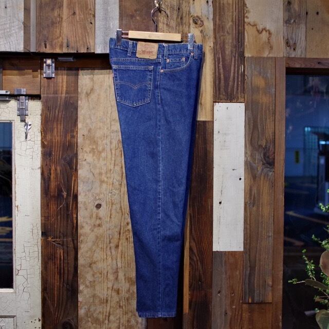 1980s Levis 610 - 0217 Taperd Slim Denim Pants / 80年代 リーバイス ...