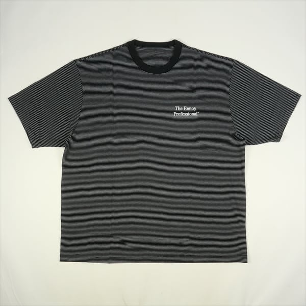 The Ennoy Professional BORDER TEE 黒 XL