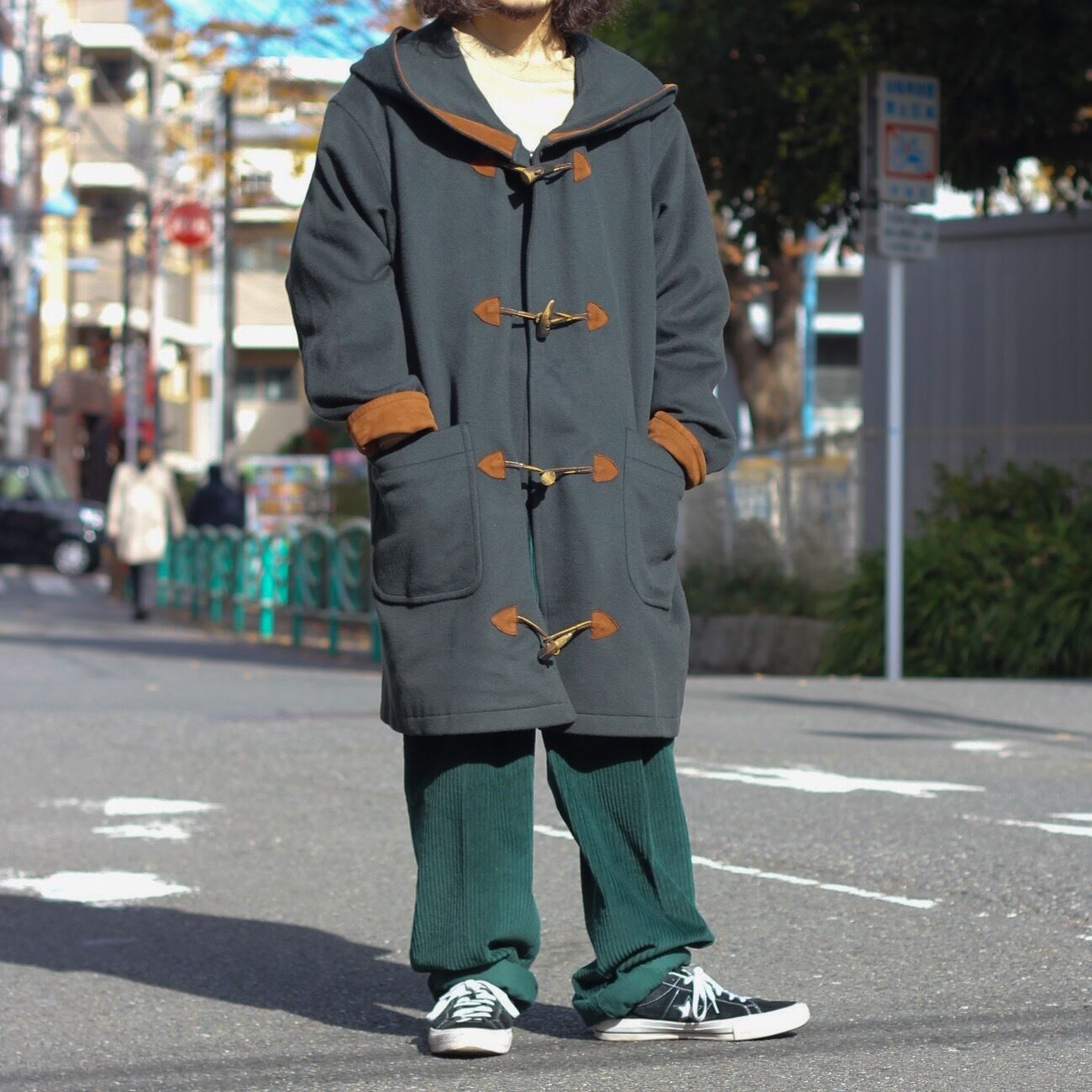 FF-3189】PERRY ELLIS ダッフルコート | cv