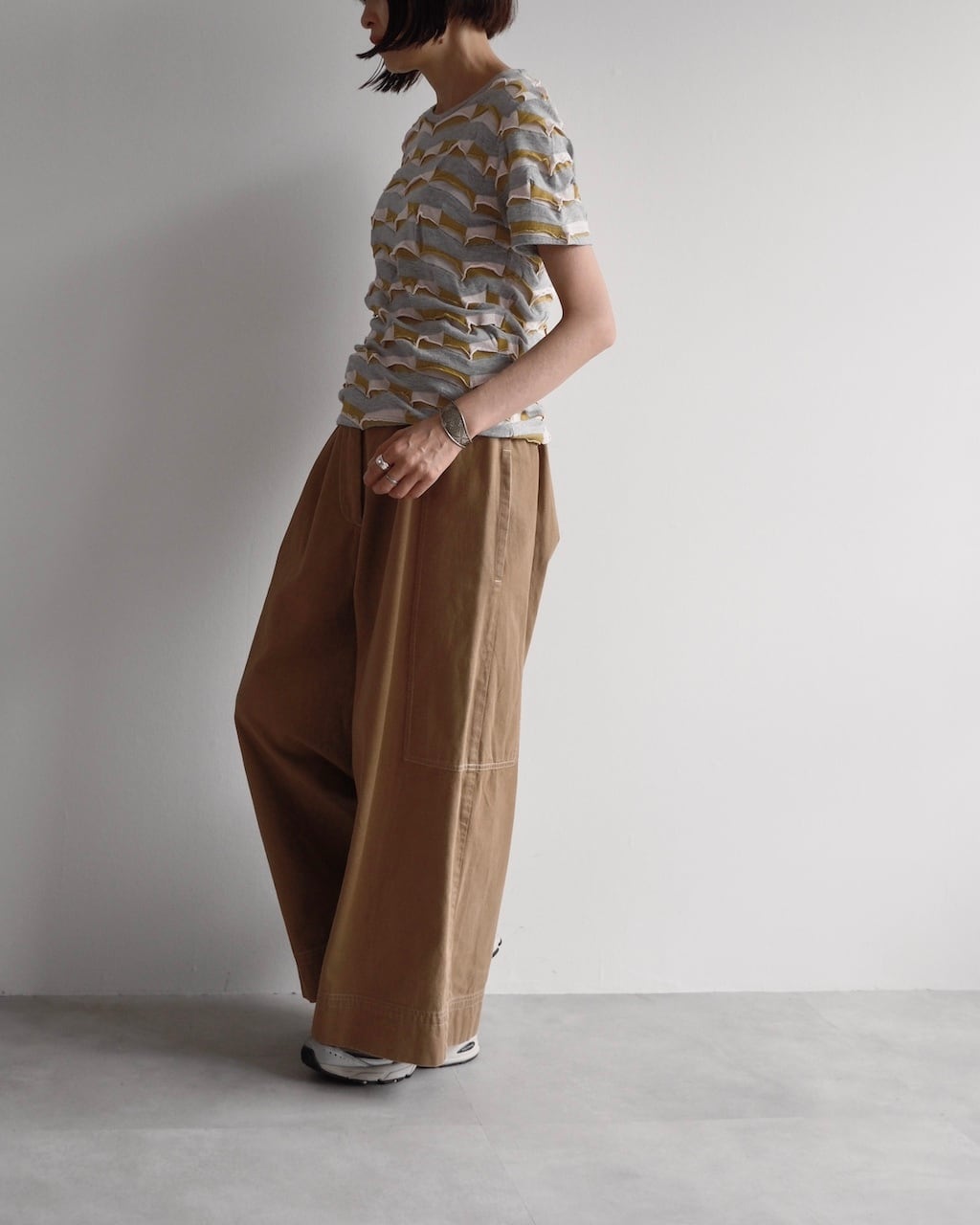 DRIES VAN NOTEN TUCKED WIDE PANTS | dear closet