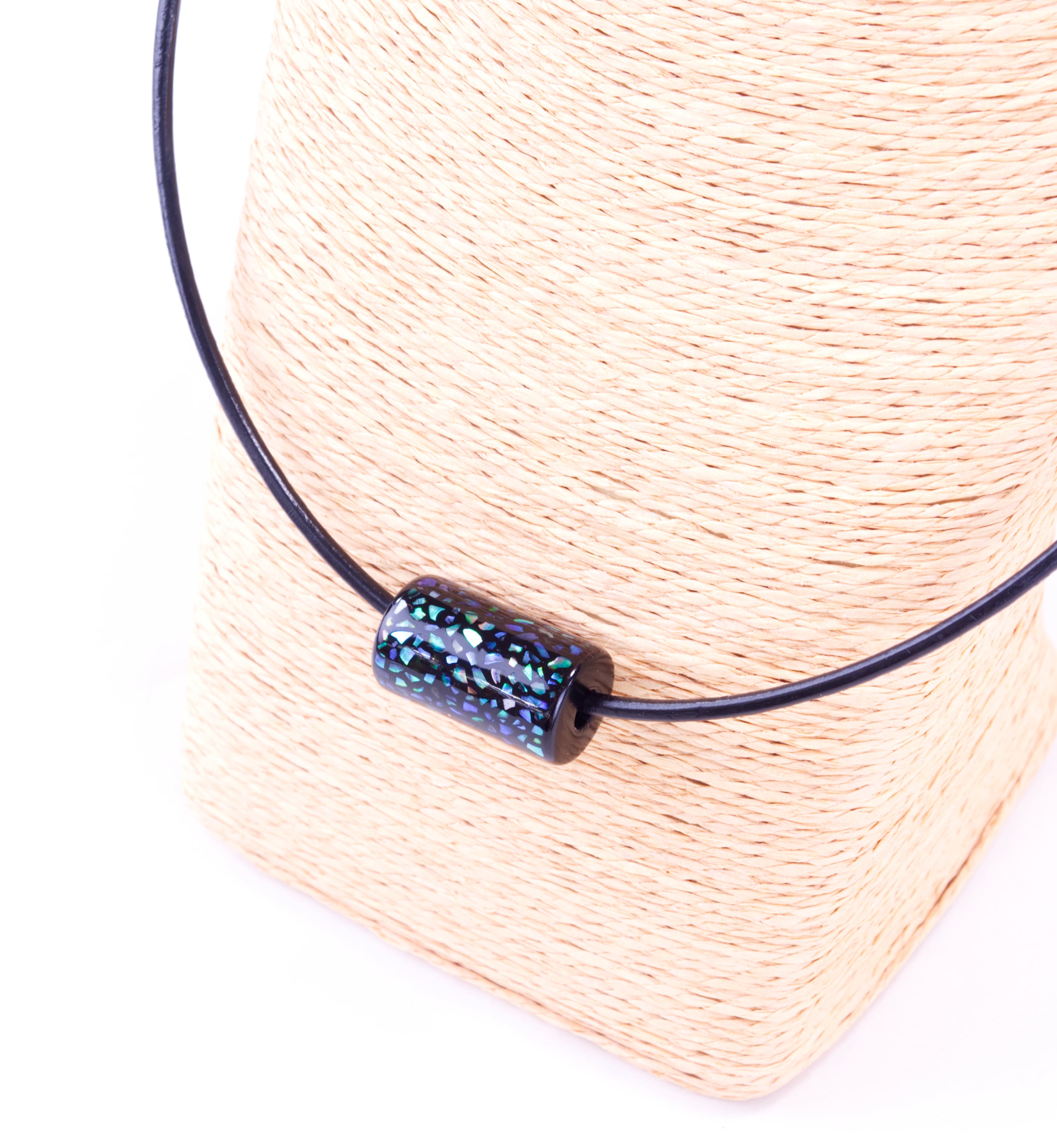 螺鈿ネックレスB | 漆と、塗師と。