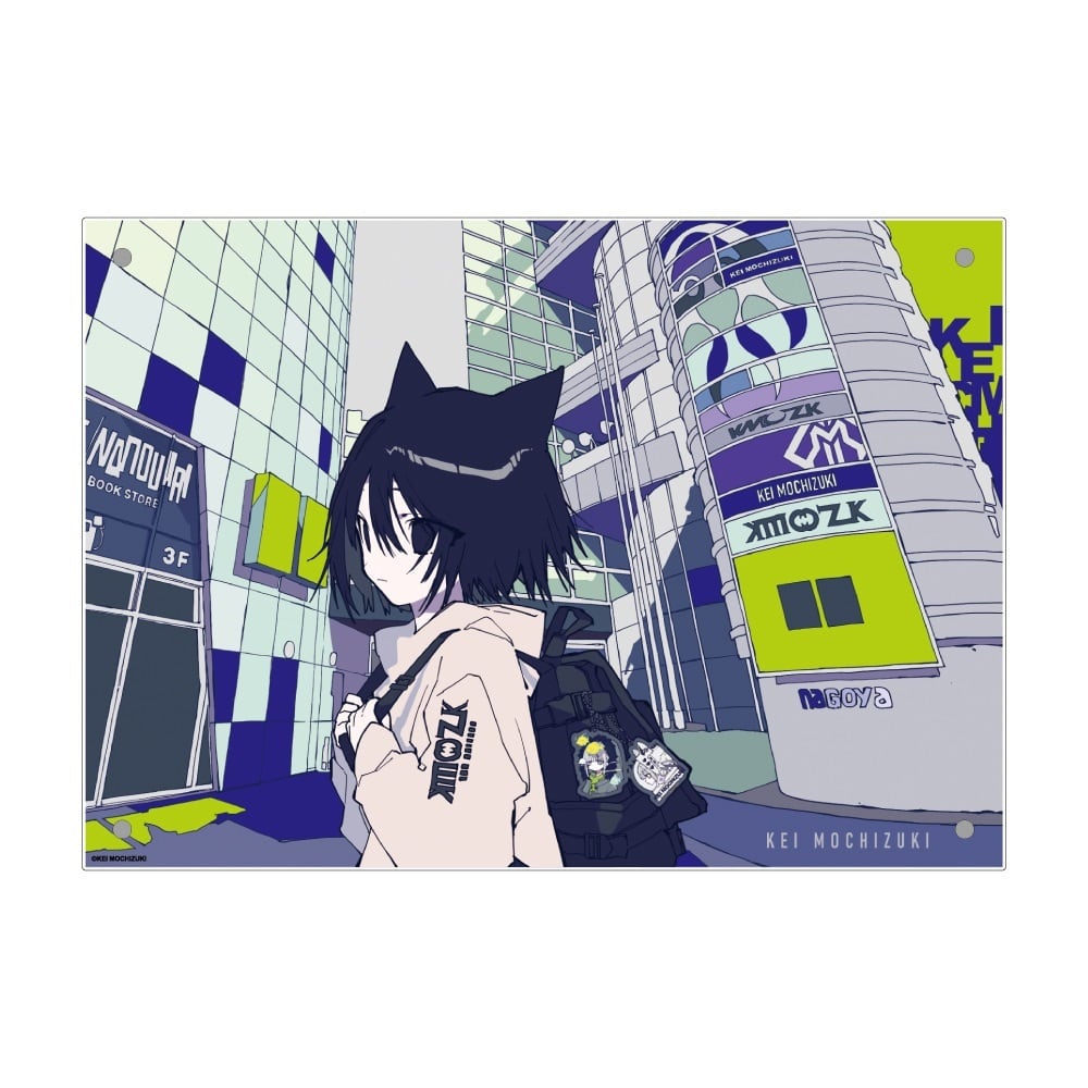 <取り寄せ商品>望月けい アクリルアートボード D(名古屋ver.)