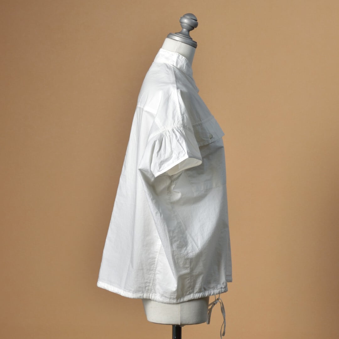 IKITSUKE イキツケ 梯子レースブラウス・ホワイト【送料無料】