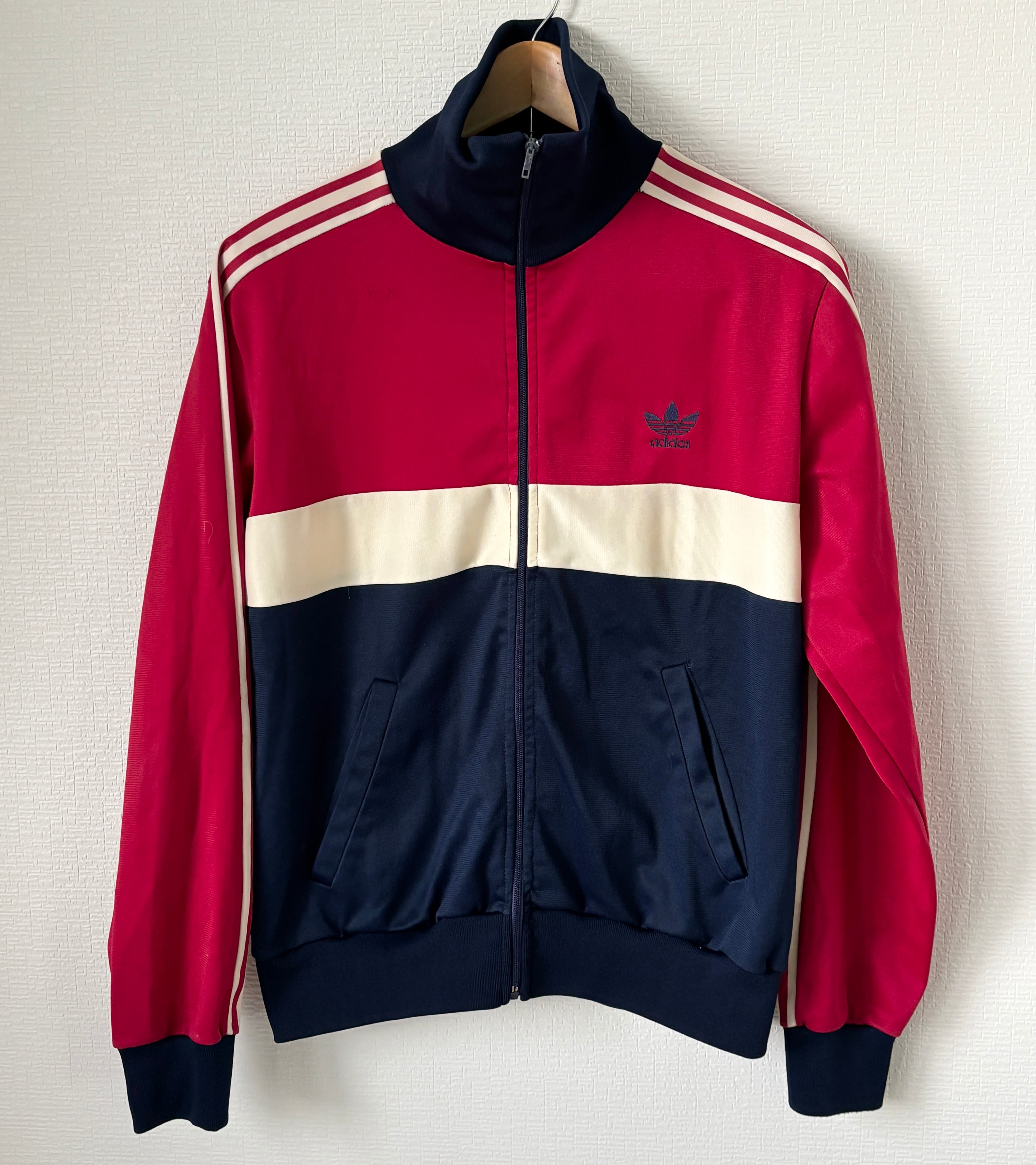 80年代 adidas アディダス トラックジャケット ジャージ ブルゾン