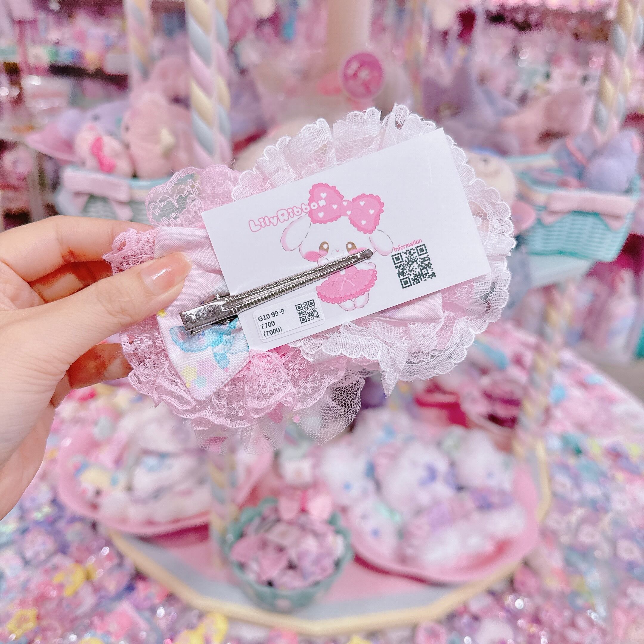 【G10】99-9ぬいぐるみヘアクリップ