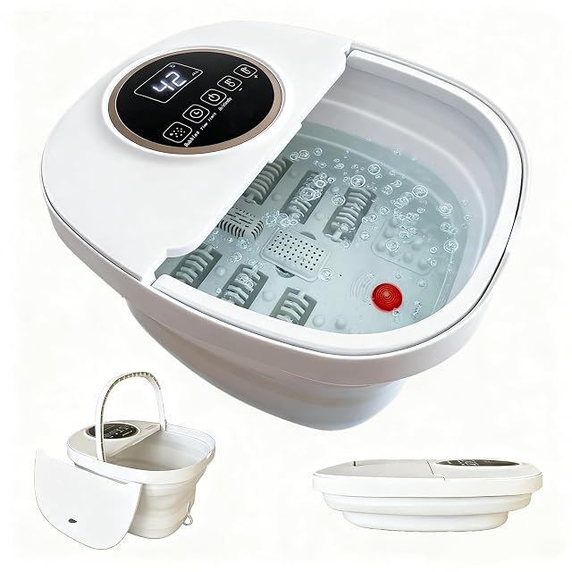 Ameer 足湯器 足湯 フットバス 温度調節・保温機能 タイマー機能 減菌