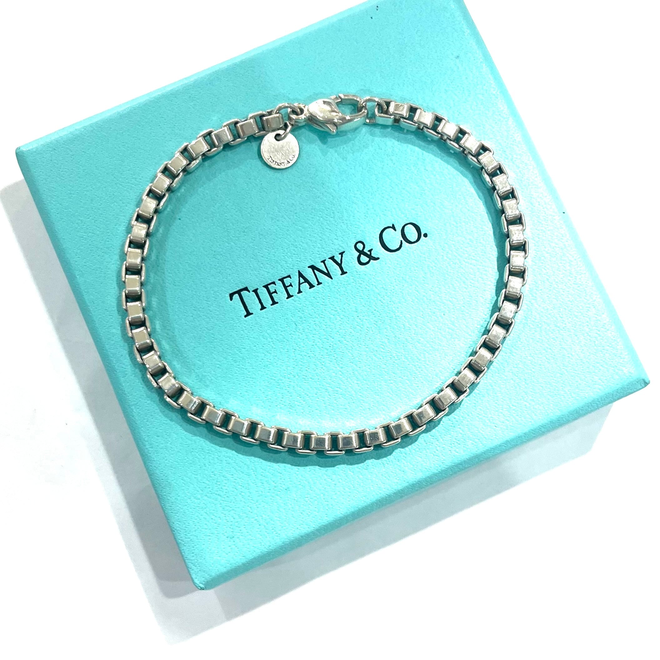 名品【TIFFANY&CO. 】ティファニー名作ベネチアンチェーン