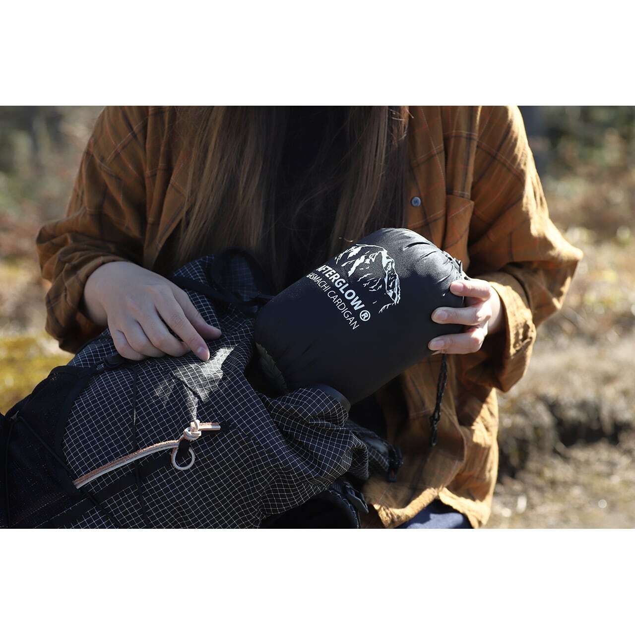 Afterglow】 GASMACHI CARDIGAN / ガスマチカーディガン （ブラック