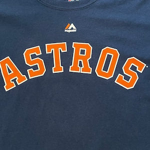 【NIKE】MLB メジャーリーグ アストロズ Tシャツ XL ビッグサイズ Houston Astros アーチロゴ us古着 アメリカ古着