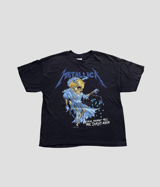 -METALLICA- Vintage 80s L Pushead Doris T-shirt made in USA