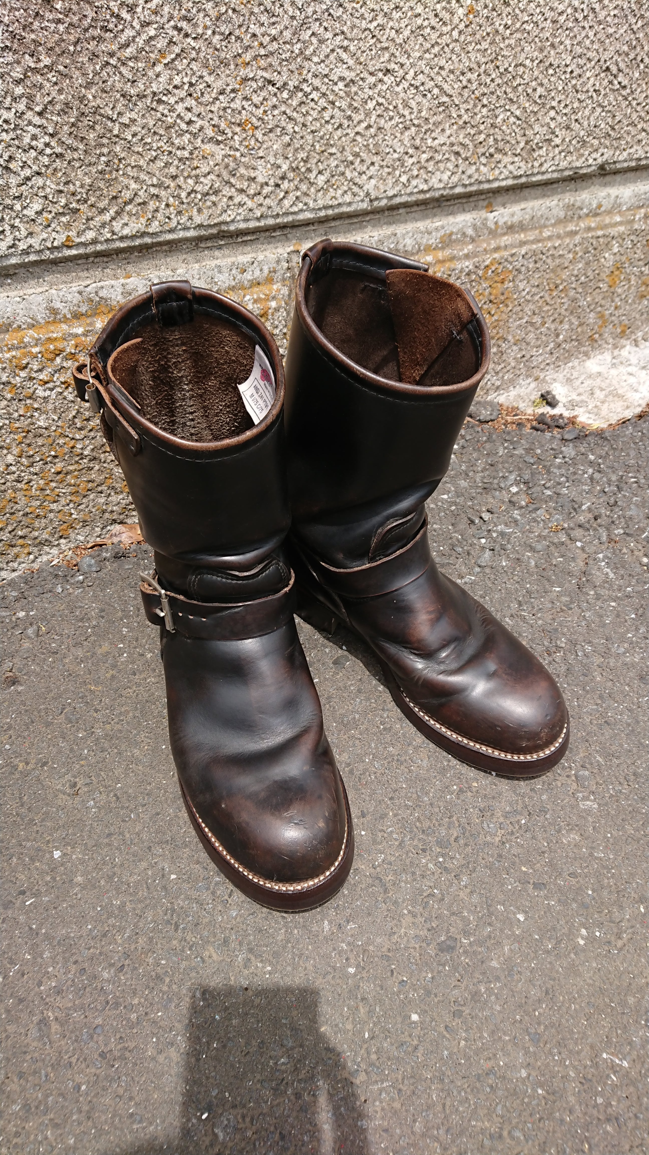 Red Wing 茶芯 PT91 2268 8D プリントタグ 93年製造