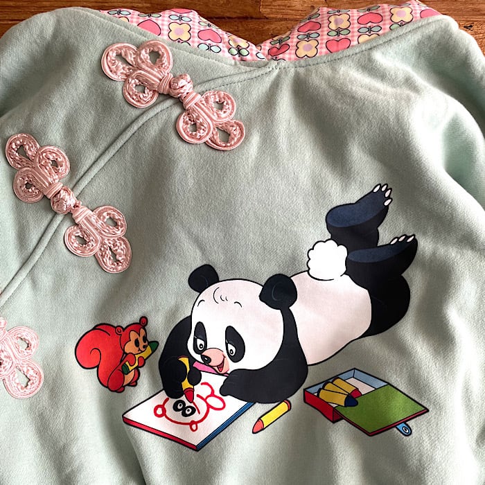 即納】パンダちゃんチャイナパーカー MADEINZZZ | CHIROROYA.WEAR