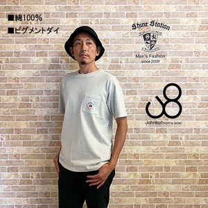 【johnbull】ピグメントダイTシャツ(SAVON)