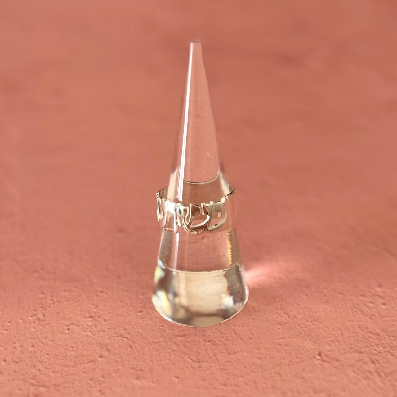 Custom Hebrew Name Ring |SILVER | ~お名前をヘブライ語で刻むオーダーメイドリング~