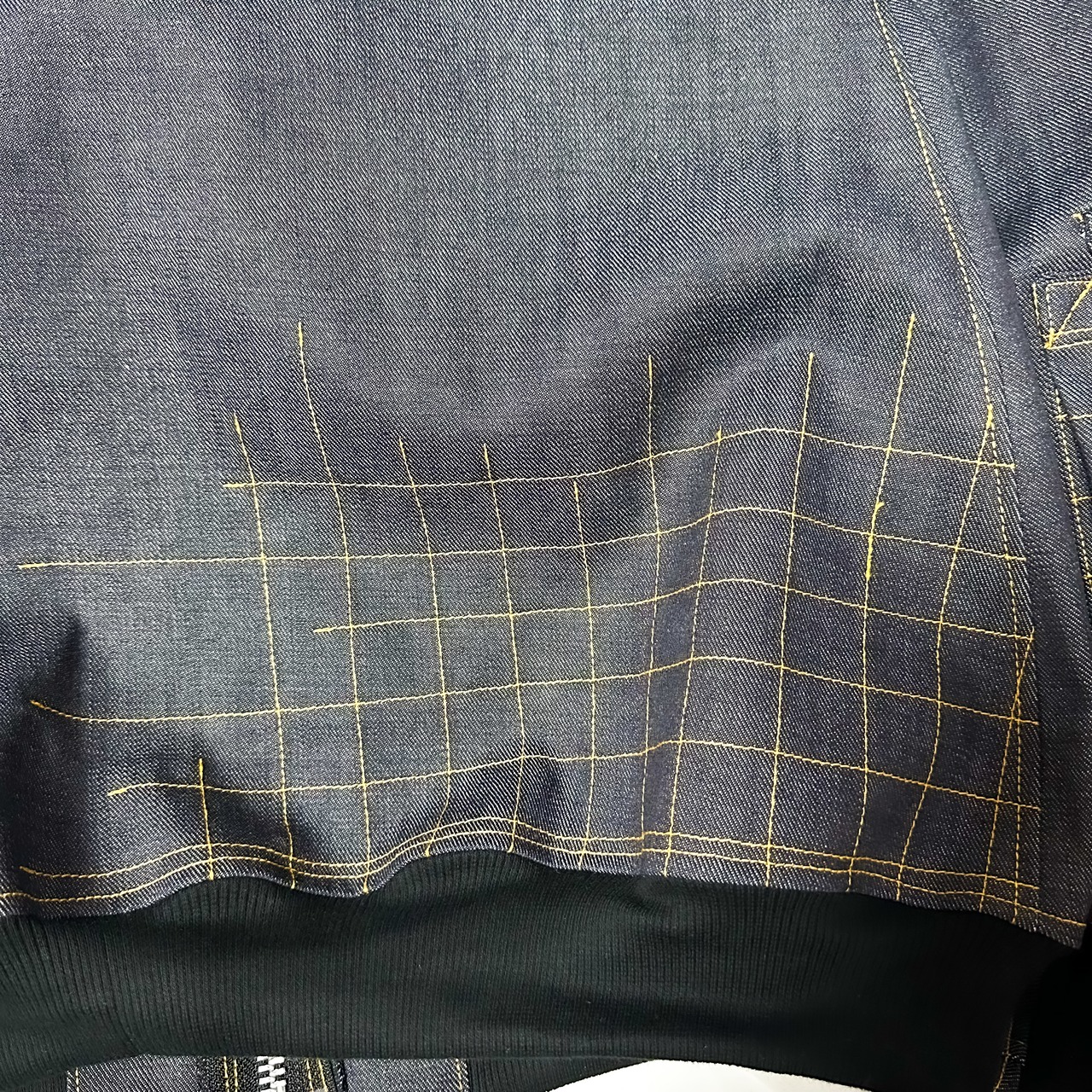 UNFINISHED デニムステッチパーカー2023113