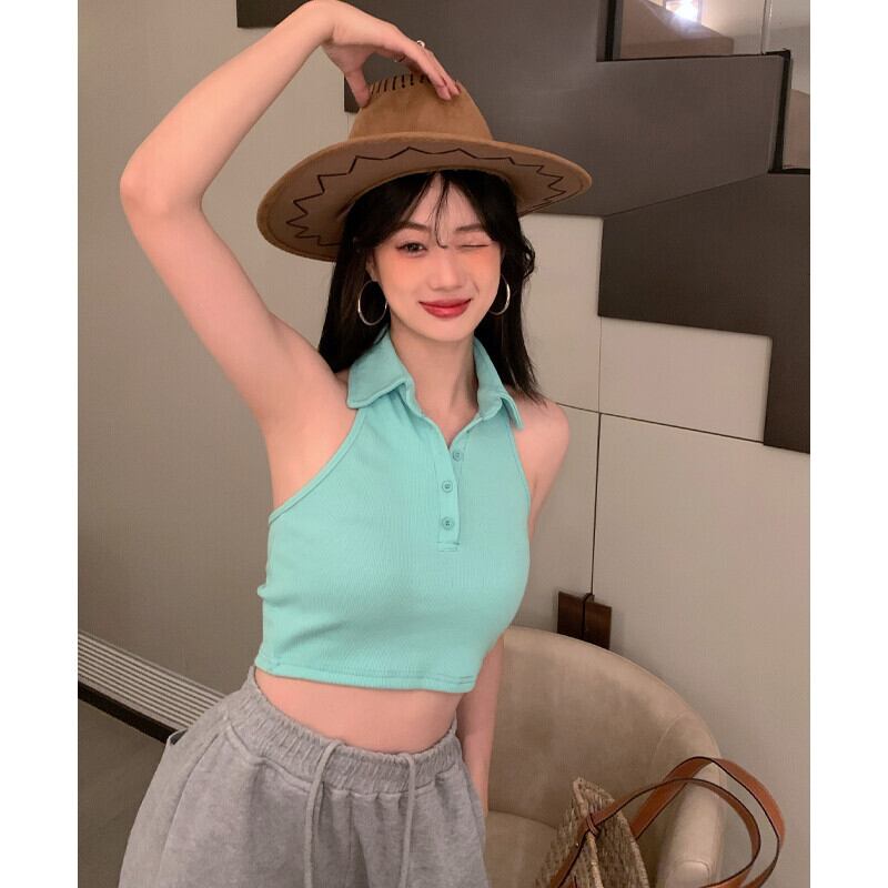 ホルターサマーショートジャケット カラーホワイト 夏物 ガールズファッション23128131383