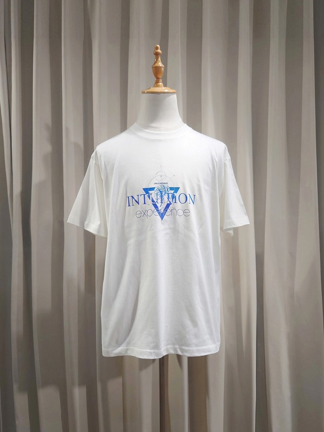 GarageUW COTTON PULLOVER TEE （INTUITION EXPERIENCE WHITE）
