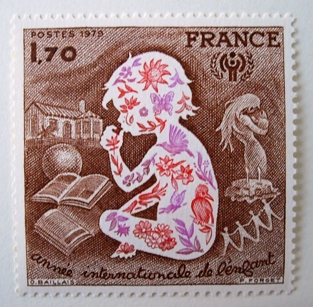 国際児童年 / フランス 1979 | Stempel ― 旅する切手 ―