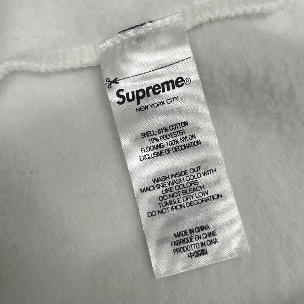 Supreme/シュプリーム【23SS】Team Flocked Hooded Sweatshirt/チーム