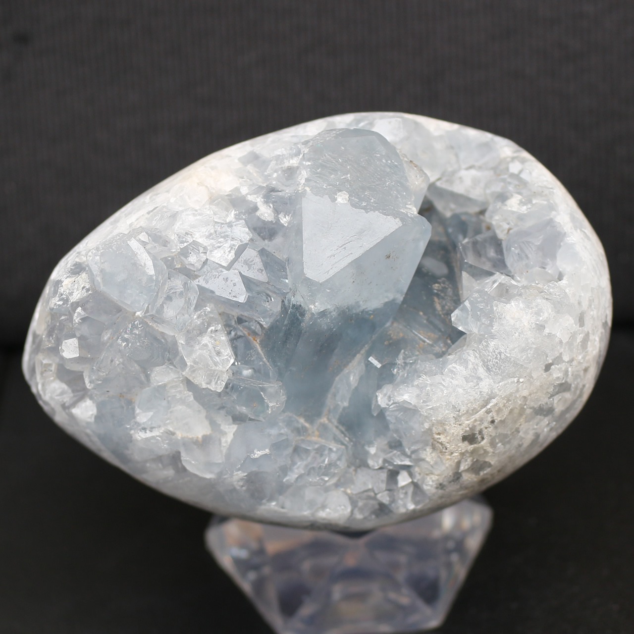 セレスタイト マダガスカル産 原石 825g 0379000028・画像9