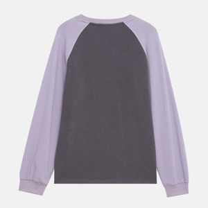 logo raglan long-sleeve t-shirt　J00497