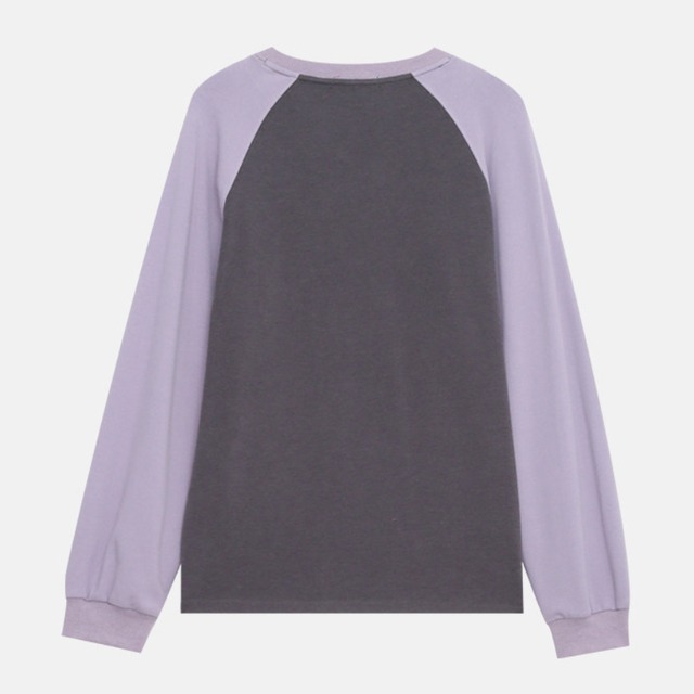 logo raglan long-sleeve t-shirt　J00497