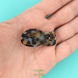 «予約» Coucou Suzette Tortoiseshell Cat Hair Clip