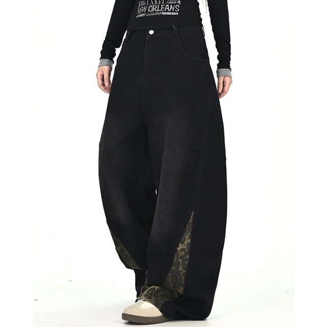 leopard point denim　レオパードポイントデニム　J1318