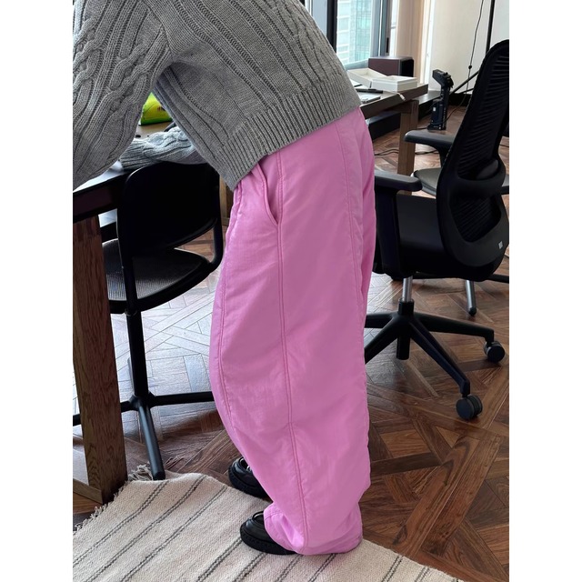 warm loose pants　10654