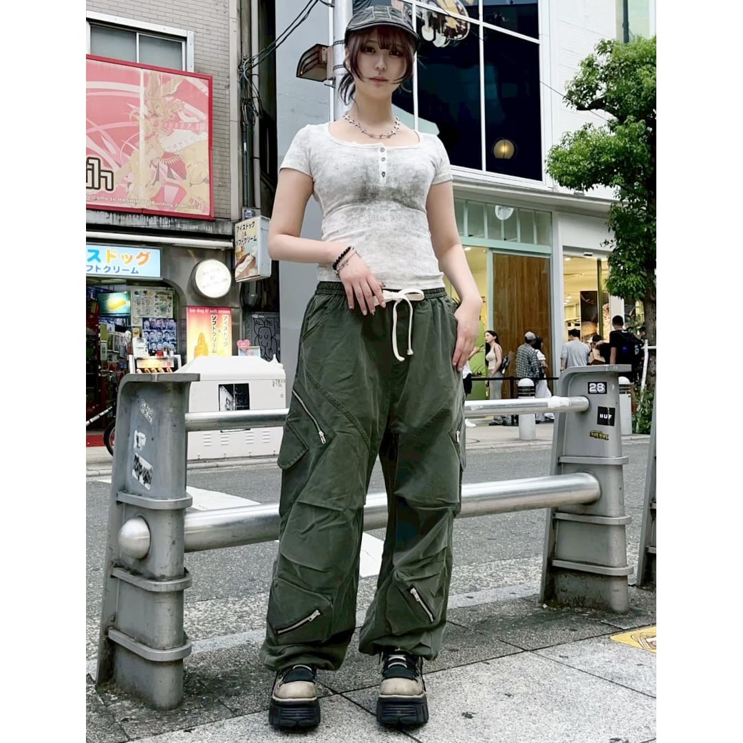 Oblique Pock ZIPパンツ | VOLCAN&APHRODITE