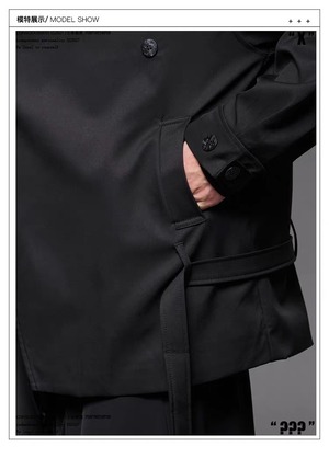 RFDRFD テックモード ドレープジャケット